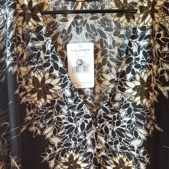 NWT Free People Birds of a Feather Top - Picture 4 of 4